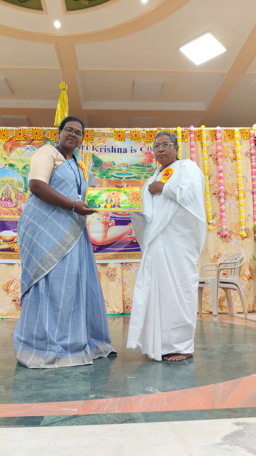 Brahma Kumaris blessing children