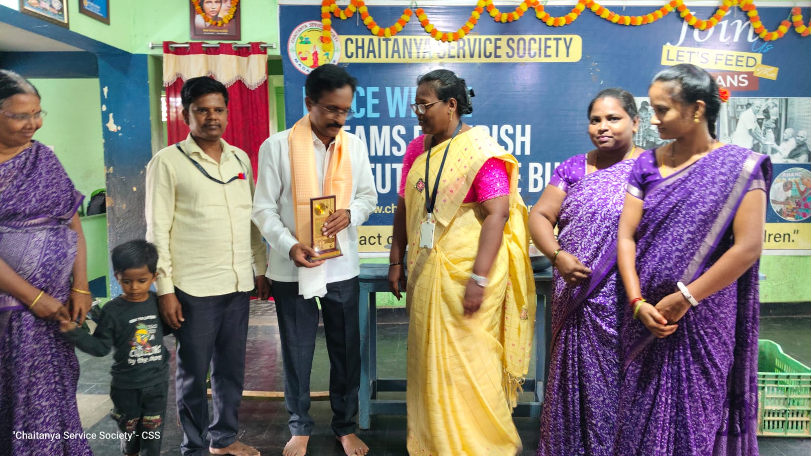 Old Age Home Welfare Drive